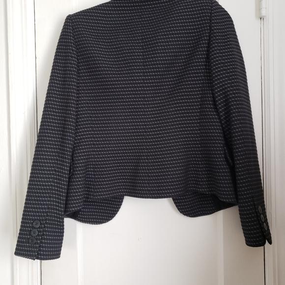 Armani Grey Stripe Blazer - Picture 9 of 9